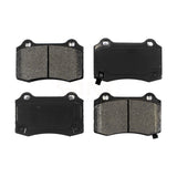 Rear Semi-Metallic Disc Brake Pads SIM-1428 For Tesla S Hyundai Genesis Coupe