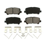 Rear Semi-Metallic Disc Brake Pads SIM-1585 For Honda Odyssey Pilot Acura MDX ZDX