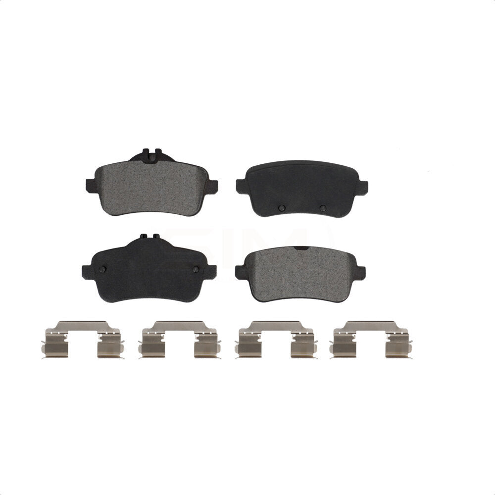 Rear Semi-Metallic Disc Brake Pads SIM-1630 For Mercedes-Benz ML350 GLE350 GLS450 GL450 GLE43 AMG GL550 GLS550 GL350 GLE400 GLE450 CLA45 ML400 ML550 ML250 GLE63 S GLA45 GL63 GLS63 ML63 SLC43 GLE300d