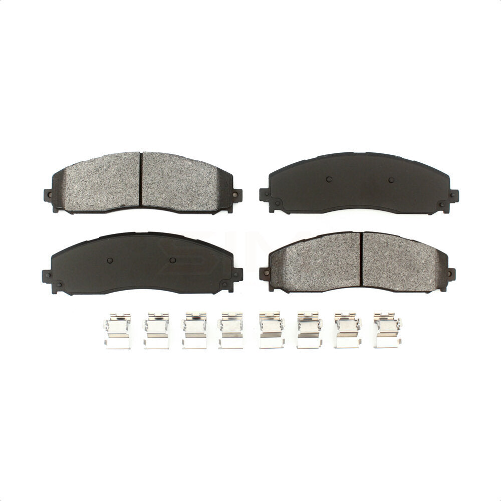 Rear Semi-Metallic Disc Brake Pads SIM-1691 For Ford F-250 Super Duty F-350 F-450
