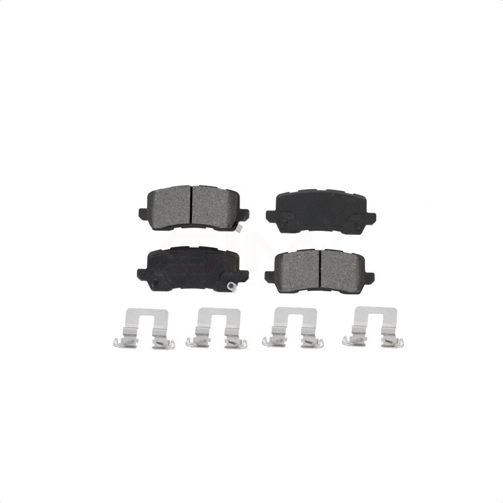 Rear Semi-Metallic Disc Brake Pads SIM-1698 For Acura Honda Odyssey TLX MDX RLX