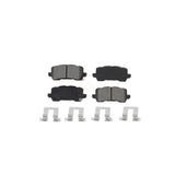 Rear Semi-Metallic Disc Brake Pads SIM-1698 For Acura Honda Odyssey TLX MDX RLX