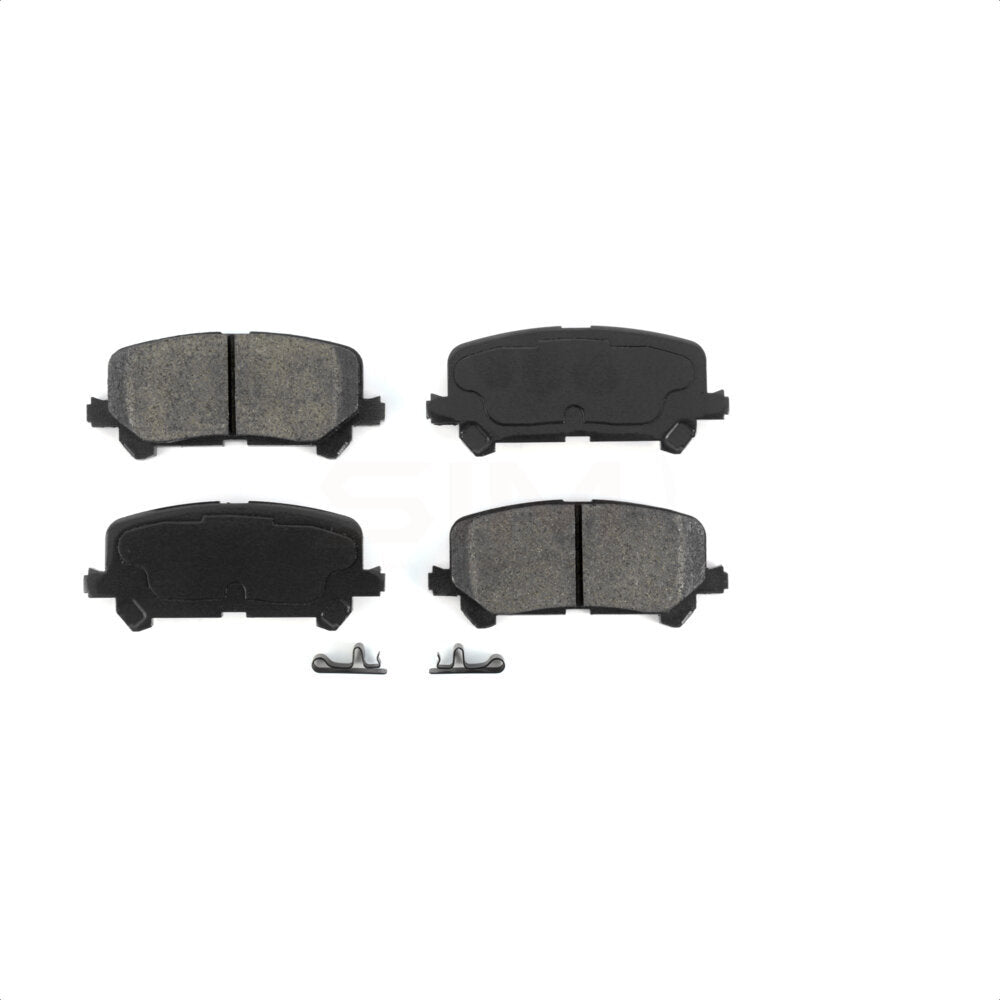 Rear Semi-Metallic Disc Brake Pads SIM-1724 For Honda Pilot Acura MDX Ridgeline Passport