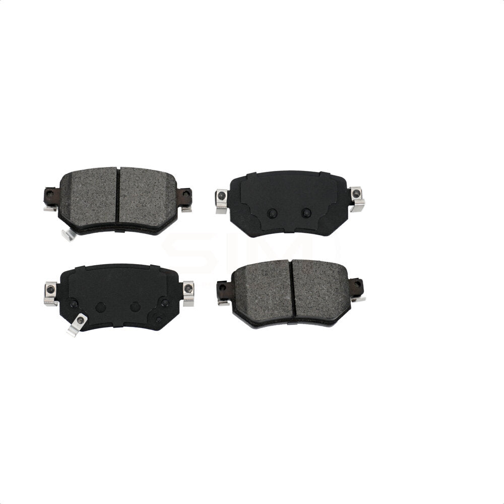 Rear Semi-Metallic Disc Brake Pads SIM-1874 For 2016-2021 Mazda 6