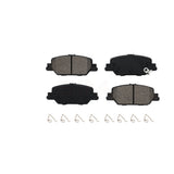 Rear Semi-Metallic Disc Brake Pads SIM-2037 For 2017-2022 Honda CR-V