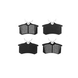 Rear Semi-Metallic Disc Brake Pads SIM-340A For Volkswagen Jetta Beetle Audi Passat Golf A4 Quattro A6 TT Cabrio SportWagen Allroad S4 R32 A8 S8 S6 City
