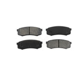Rear Semi-Metallic Disc Brake Pads SIM-606 For Toyota 4Runner Lexus Sequoia GX460 FJ Cruiser GX470 Land LX450 Mercedes-Benz C43 AMG