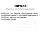 Rear Semi-Metallic Disc Brake Pads SIM-881 For Ford Explorer Mercury Mountaineer