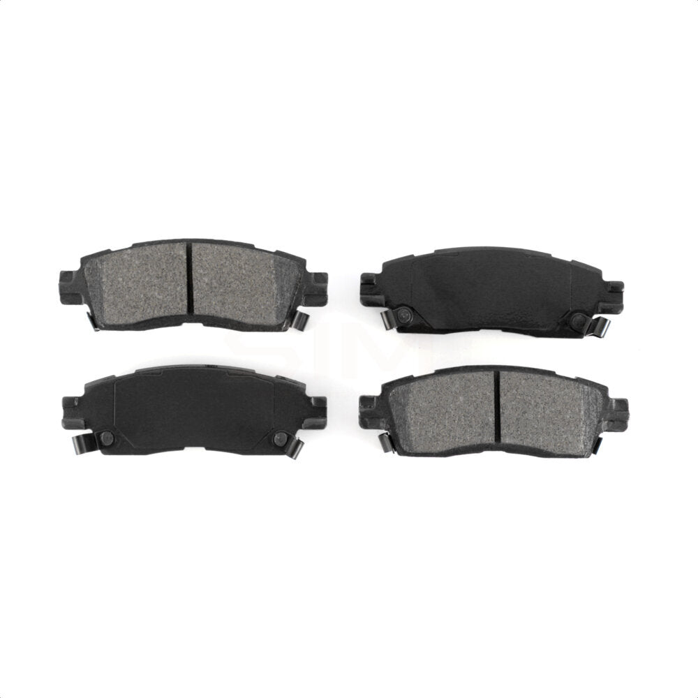 Rear Semi-Metallic Disc Brake Pads SIM-883 For Chevrolet GMC Traverse Trailblazer Acadia Buick Enclave Envoy EXT Cadillac XTS XL Saturn Outlook Rainier Limited Oldsmobile Bravada XUV SSR Isuzu Saab