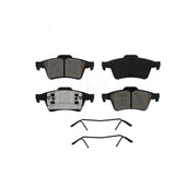Rear Semi-Metallic Disc Brake Pads SIM-973 For Mazda 3 Saab 9-3 5