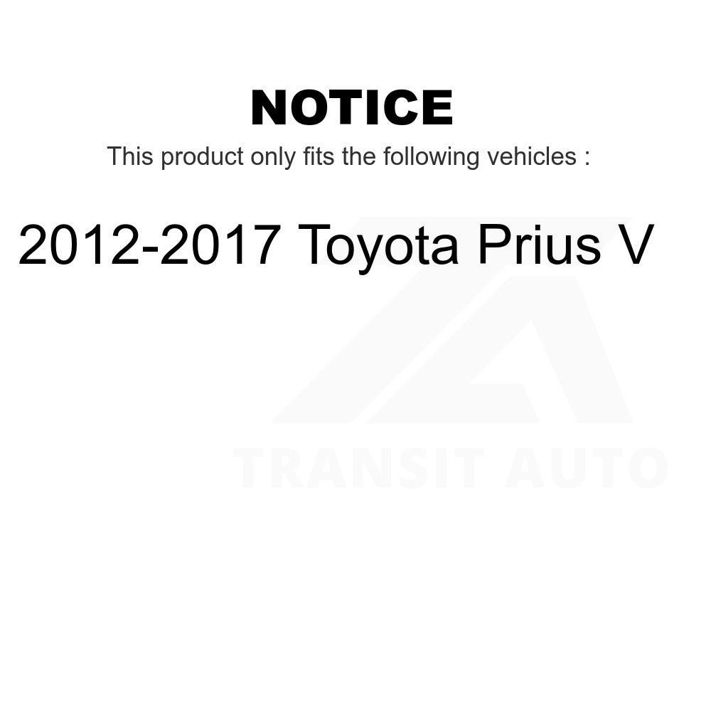 Rear Shock Absorber 78-5502 For 2012-2017 Toyota Prius V