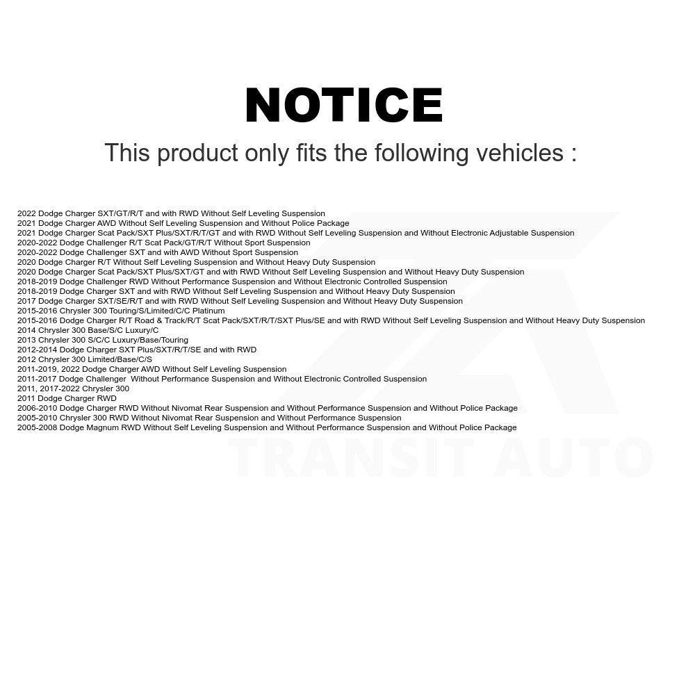 Rear Shock Absorber 78-5797 For Dodge Charger Chrysler 300 Challenger Magnum