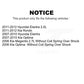 Rear Suspension Link Pair For Hyundai Elantra Kia Optima Rondo Magentis K72-100346