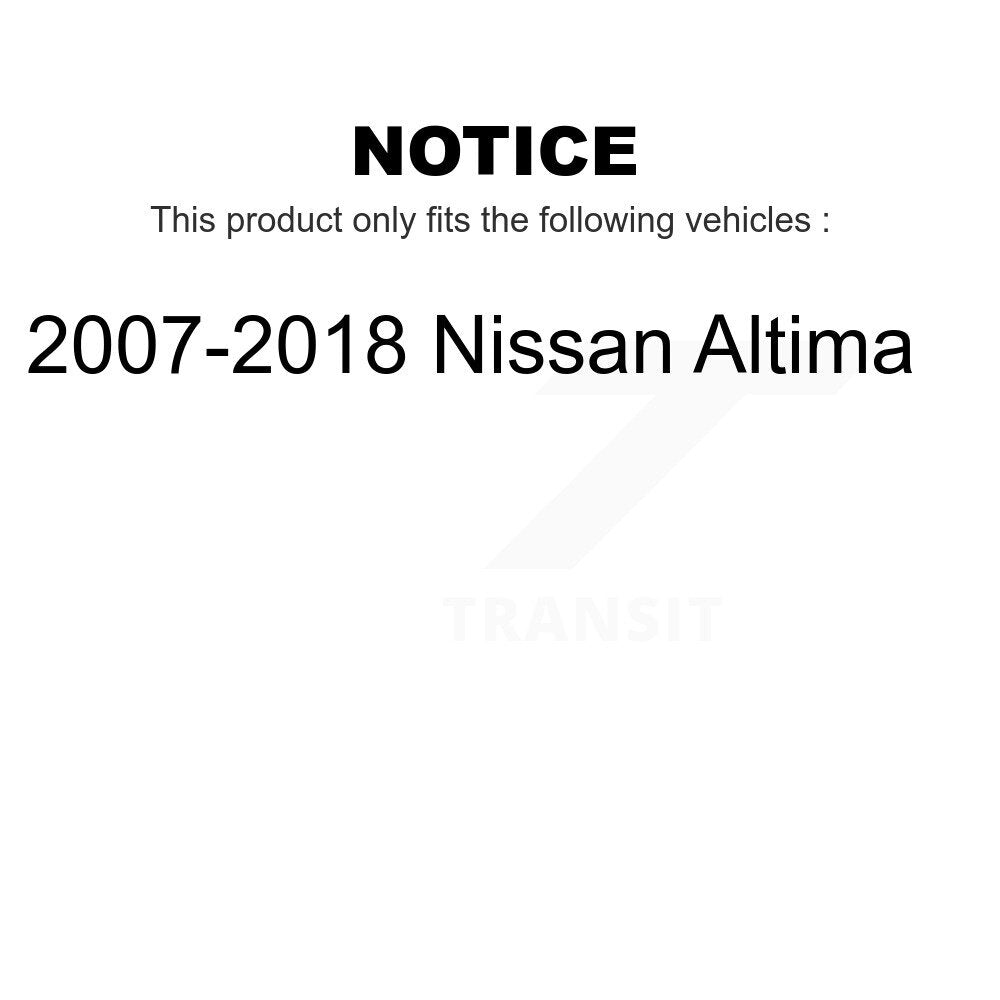 Rear Suspension Shock Absorber Pair For 2007-2018 Nissan Altima K78-100327