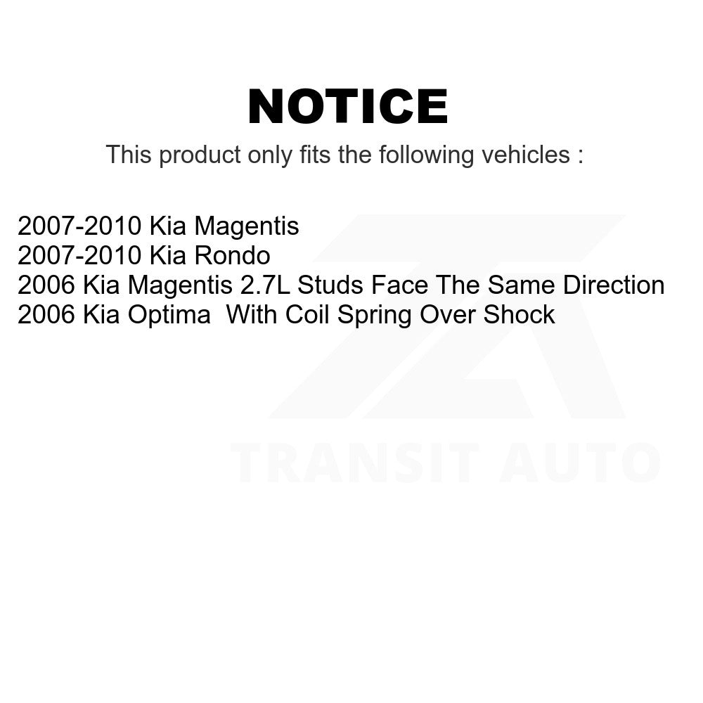 Rear Suspension Stabilizer Bar Link Kit 72-K750357 For Kia Rondo Optima Magentis