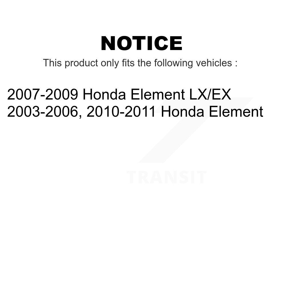 Rear Suspension Stabilizer Bar Link Kit For Honda Element KTR-101090