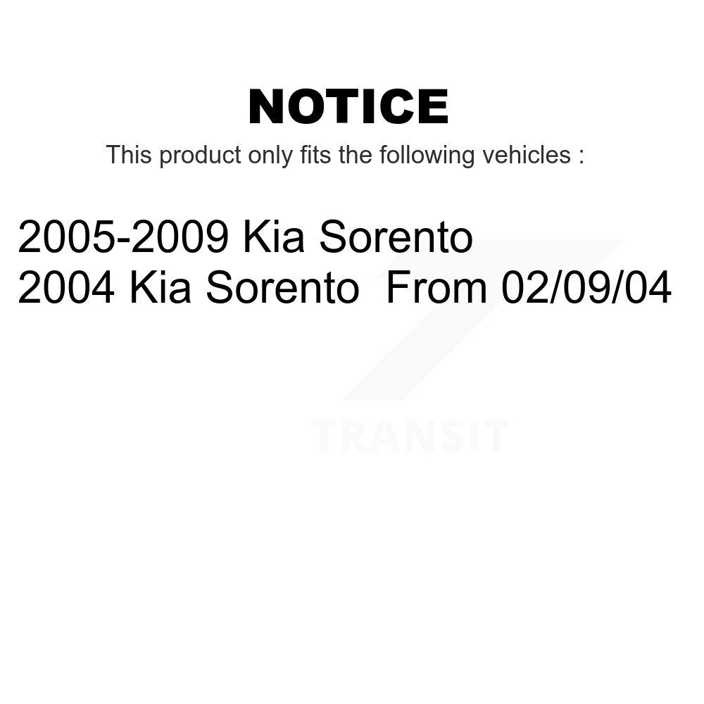 Rear Suspension Stabilizer Bar Link Kit For Kia Sorento KTR-101074