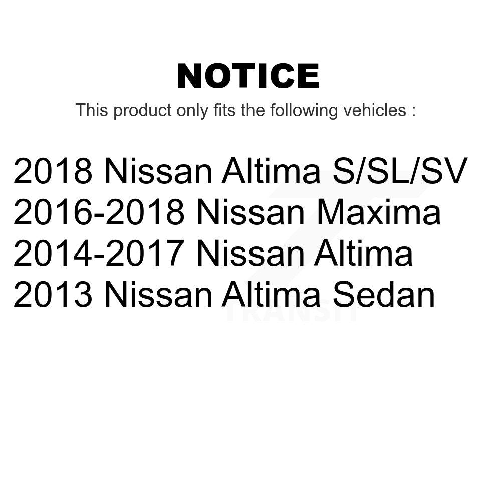 Rear Suspension Stabilizer Bar Link Kit For Nissan Altima Maxima KTR-101651