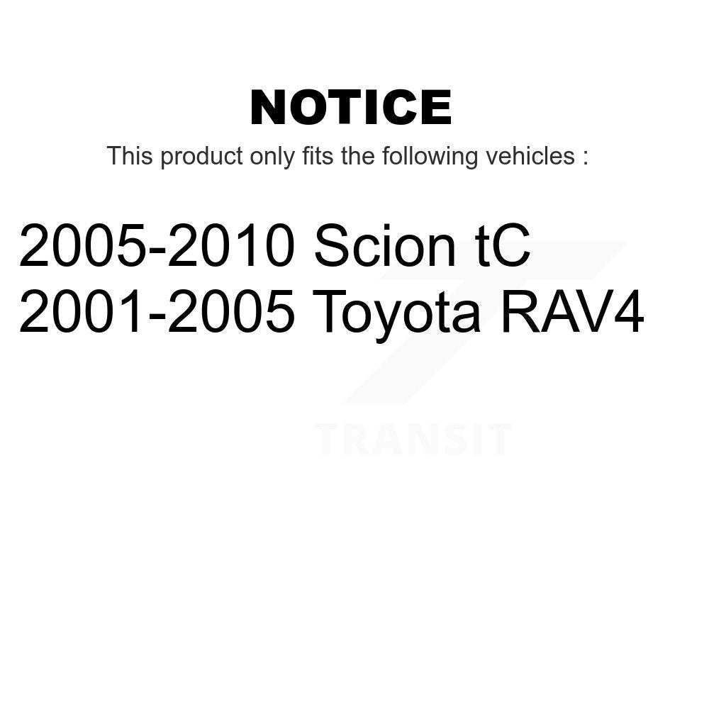 Rear Suspension Stabilizer Bar Link Kit For Toyota RAV4 Scion tC KTR-101087