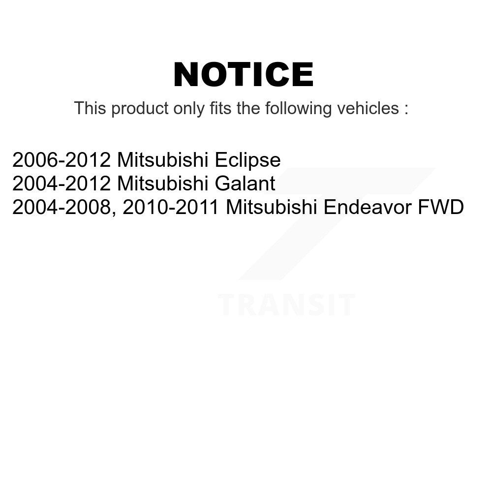 Rear Suspension Stabilizer Bar Link Pair For Mitsubishi Galant Eclipse Endeavor KTR-100945