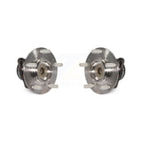 Rear Wheel Bearing And Hub Assembly Pair For 2010 Kia Soul Non-ABS K70-101373