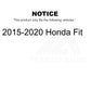 Rear Wheel Bearing Hub Assembly 70-512559 For 2015-2020 Honda Fit