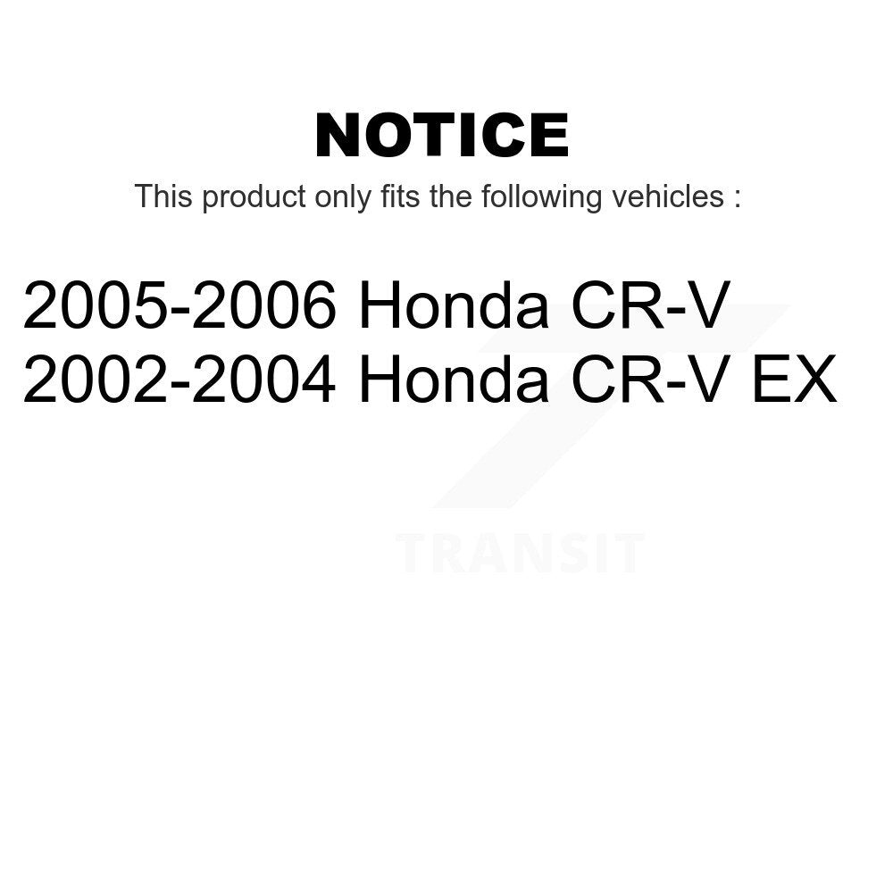 Rear Wheel Bearing Pair For Honda CR-V K70-101066