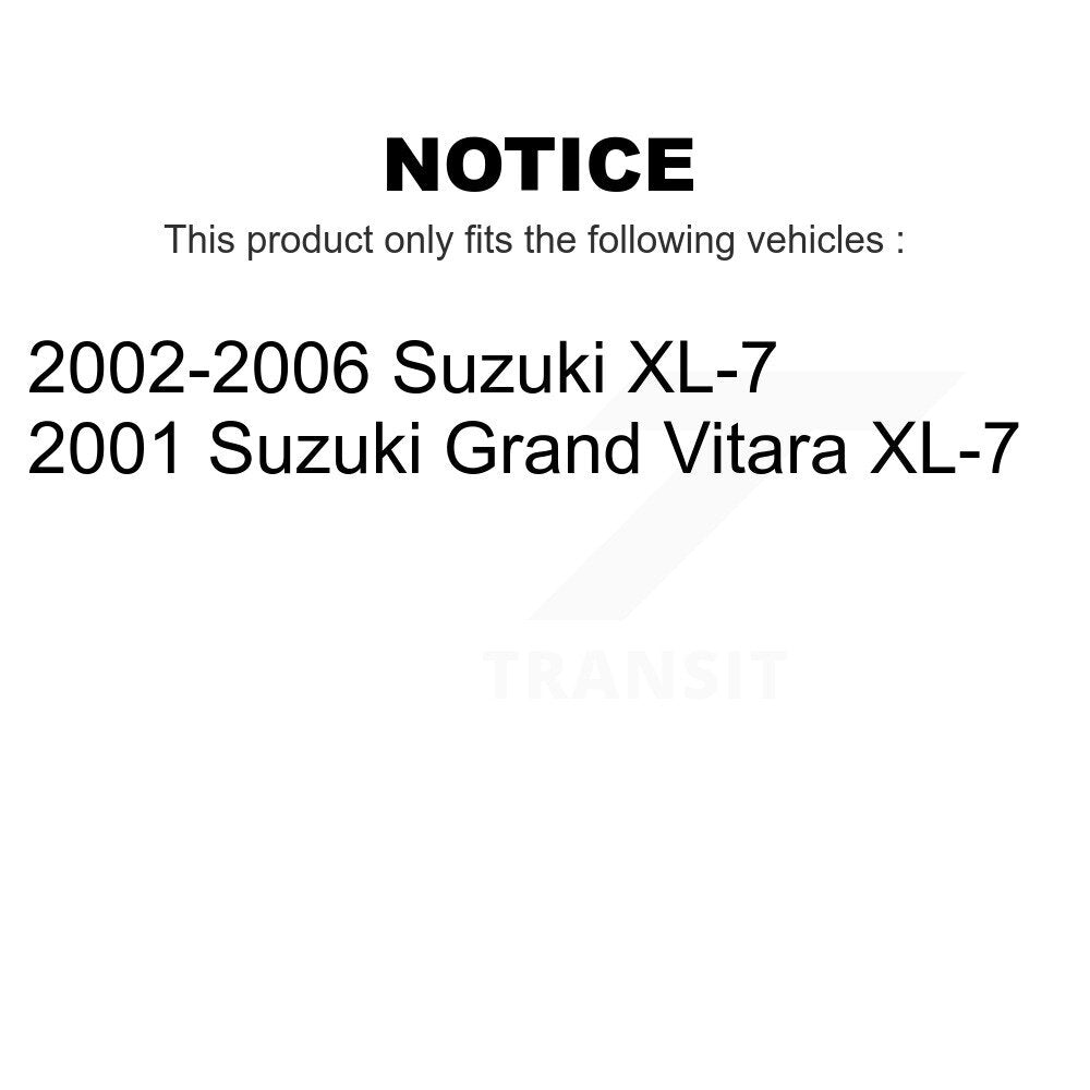 Rear Wheel Bearing Pair For Suzuki XL-7 Grand Vitara K70-101067