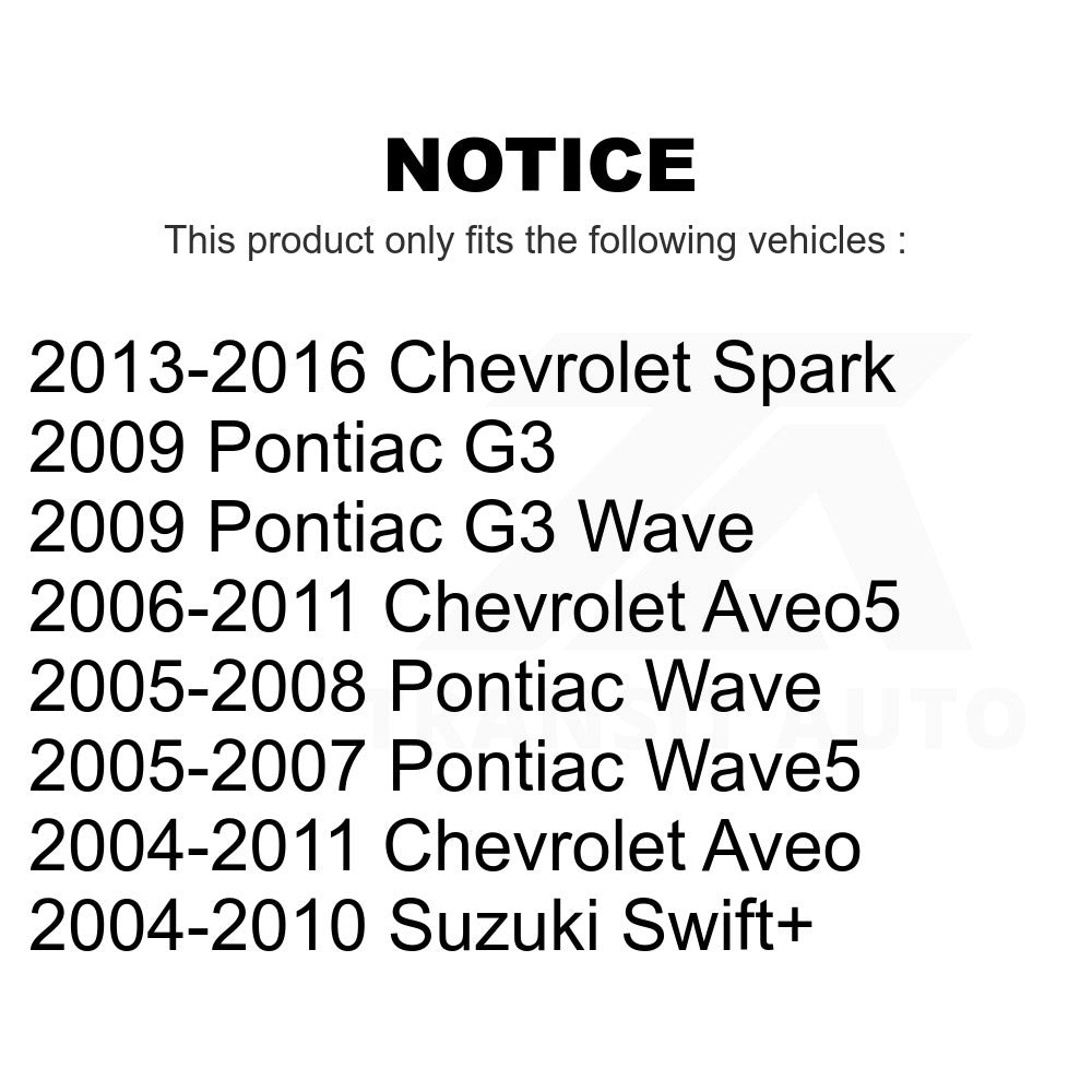 Rear Wheel Bearing Race Set 70-516012 For Chevrolet Aveo Spark Aveo5 Pontiac G3 Suzuki Wave Wave5 Swift+