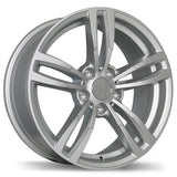 Replika R163A 18x8.0 5x120mm +35 72.6mm SIL