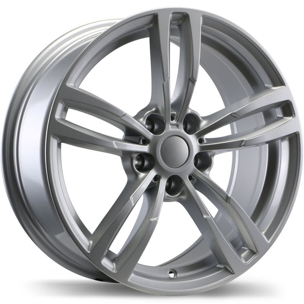 Replika R163A 19x8.5 5x112mm +25 66.6mm SIL