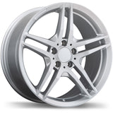 Replika R170 17x8.0 5x112mm +43 66.5mm SIL