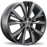 Replika R201 20x8.5 5x108mm +45 63.4mm GM / BLK