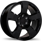 Replika R211 22x9.0 6x139.7mm +27 78.1mm BLK
