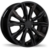 Replika R248 17x7.5 5x115mm +45 70.3mm BLK