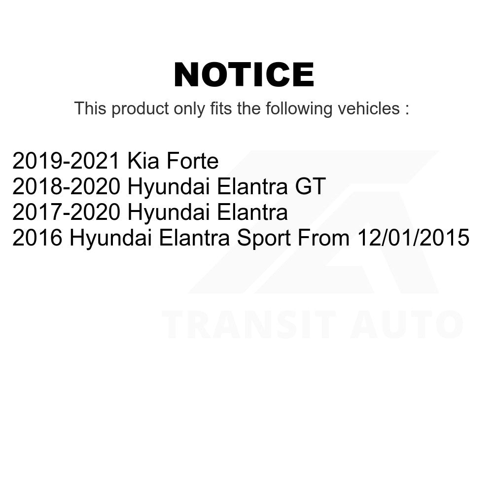 Right Outer Steering Tie Rod End TOR-ES801506 For Hyundai Elantra Kia Forte GT