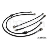 GK Tech S13 240sx to Z32/GTST/GTR conversion braided brake lines (Front & Rear)