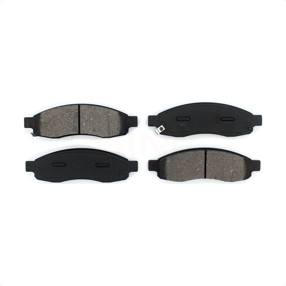 Front Semi-Metallic Disc Brake Pads SIM-1015 For Nissan Titan Armada Pathfinder INFINITI QX56 TITAN