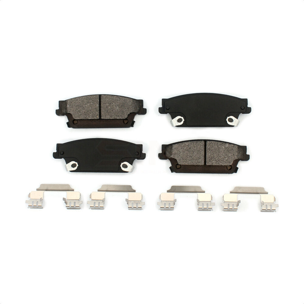 Rear Semi-Metallic Disc Brake Pads SIM-1020 For Cadillac SRX STS CTS