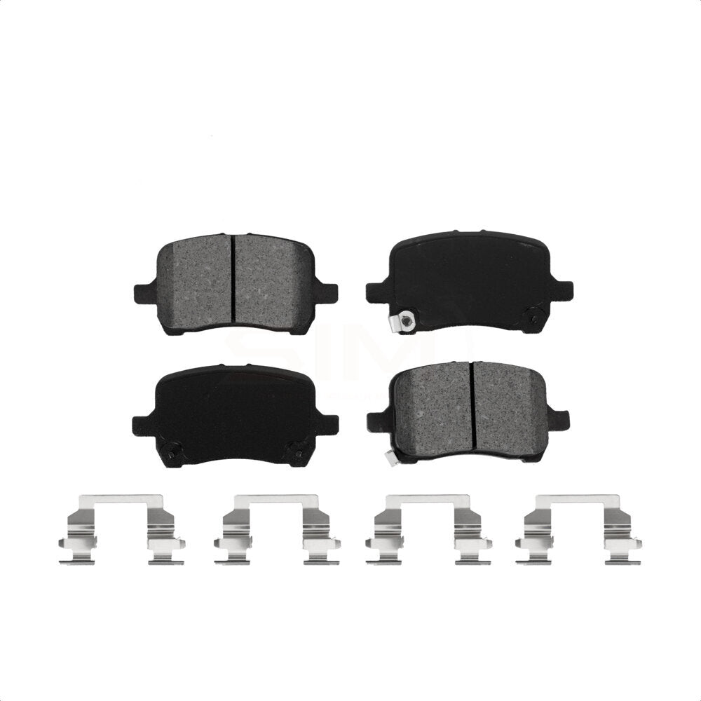 Front Semi-Metallic Disc Brake Pads SIM-1028 For Chevrolet Cobalt Malibu Saturn Ion HHR Pontiac Solstice G6 Sky Pursuit
