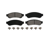 Rear Semi-Metallic Disc Brake Pads SIM-1067 For Ford F-350 Super Duty