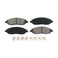 Rear Semi-Metallic Disc Brake Pads SIM-1068 For 2005-2007 Ford F-250 Super Duty F-350