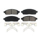 Front Semi-Metallic Disc Brake Pads SIM-1083 For Ford F-150 Lincoln Mark LT