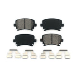 Rear Semi-Metallic Disc Brake Pads SIM-1108 For Volkswagen Jetta Audi Tiguan GTI CC A4 Quattro Passat A6 Rabbit Golf Eos A3 Q3 TT Limited R R32 R8 S6 RS TTS