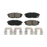 Rear Semi-Metallic Disc Brake Pads SIM-1124 For Subaru Forester Outback Legacy Scion FR-S BRZ Tribeca B9 Toyota 86