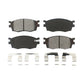 Front Semi-Metallic Disc Brake Pads SIM-1156 For 2006-2011 Hyundai Accent Kia Rio Rio5