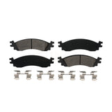 Front Semi-Metallic Disc Brake Pads SIM-1158 For Ford Explorer Taurus Sport Trac Mercury Mountaineer