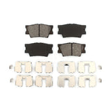 Rear Semi-Metallic Disc Brake Pads SIM-1212 For Toyota Camry RAV4 Lexus ES350 Avalon Matrix ES300h Pontiac Vibe HS250h