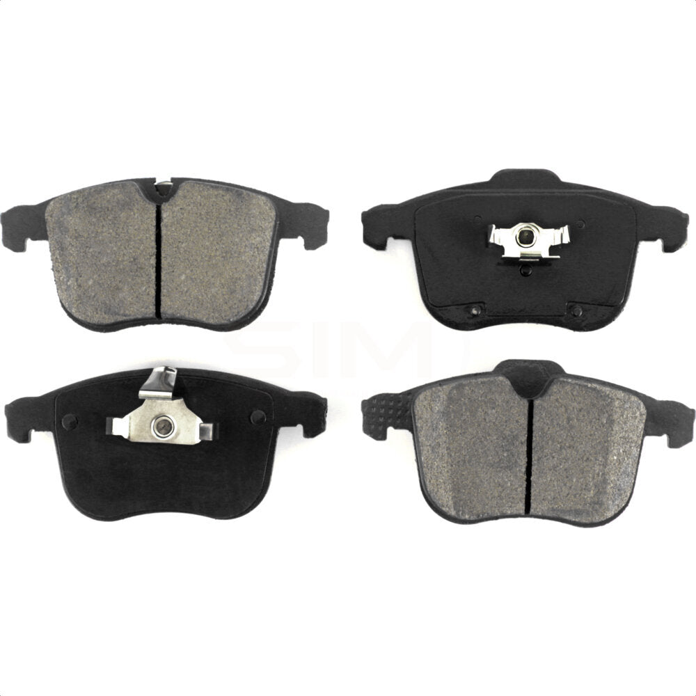 Front Semi-Metallic Disc Brake Pads SIM-1257 For Saab 9-3 With 314mm Diameter Rotor