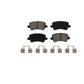 Rear Semi-Metallic Disc Brake Pads SIM-1307 For Volvo XC60 S60 XC70 S80 Land Rover Range Evoque V60 Cross Country LR2 V70